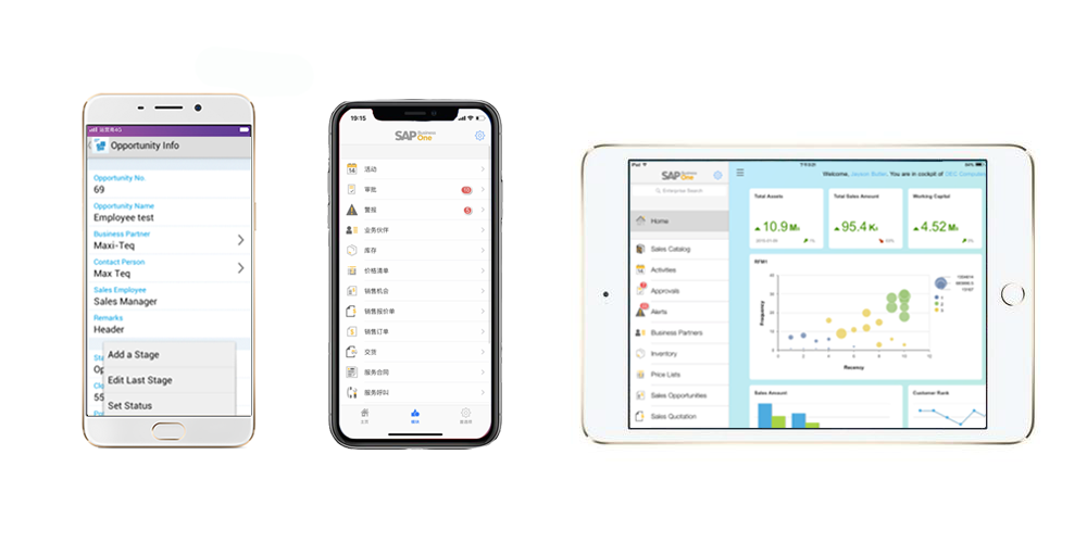 SAP Business one 移动端